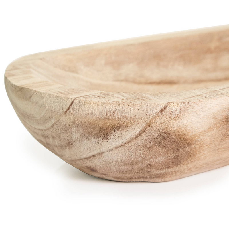 Paulownia Wood Dough Bowl