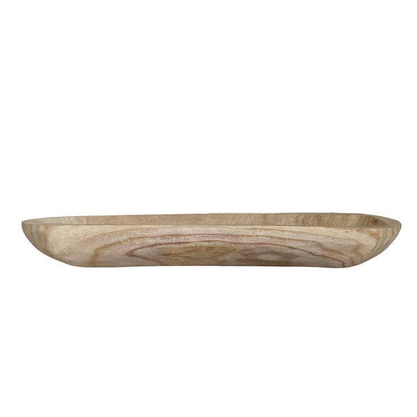 Rectangle Paulownia Wood Tray