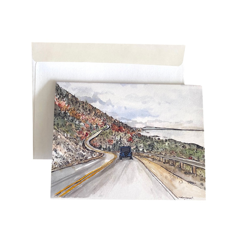 Cabot Trail Greeting Card