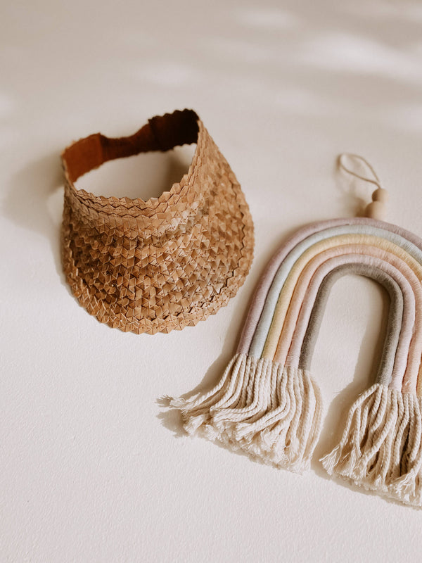 Mini Rattan Visors