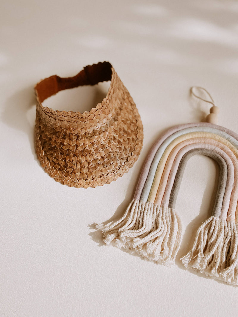 Mini Rattan Visors