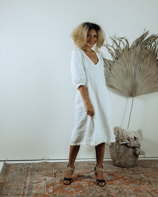 The Daily Dress- white