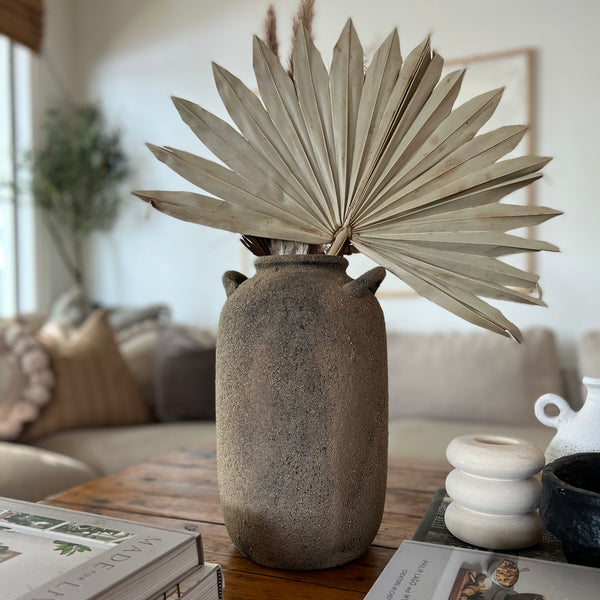 Mira Vase- Rustic Umber (Large)