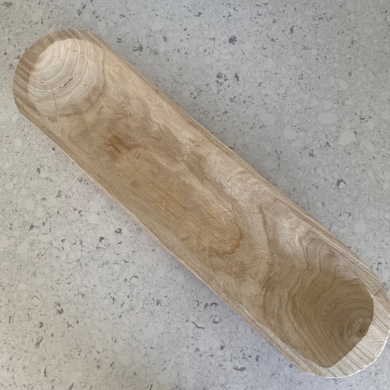 Rectangle Paulownia Wood Tray