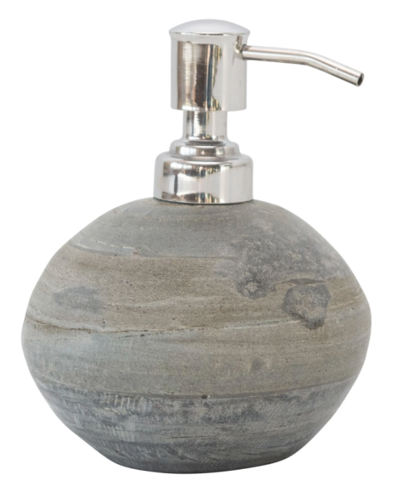 Natural Slate Soap Dispenser with Pump