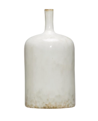 Portia Vase- Stoneware with reactive glaze