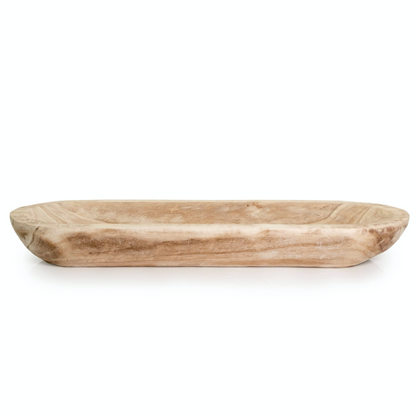 Paulownia Wood Dough Bowl