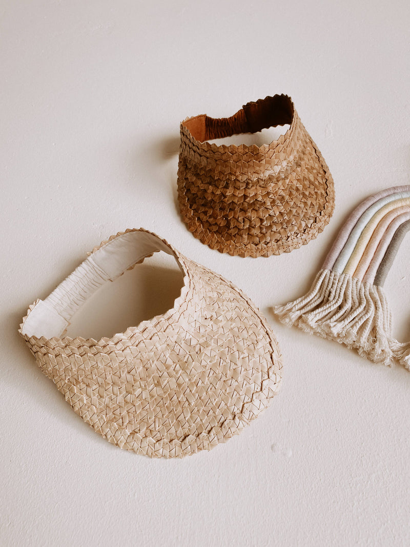 Mini Rattan Visors