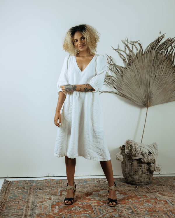 The Daily Dress- white