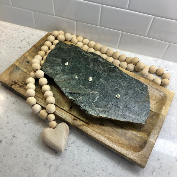 Oversized Heart Mala Beads.
